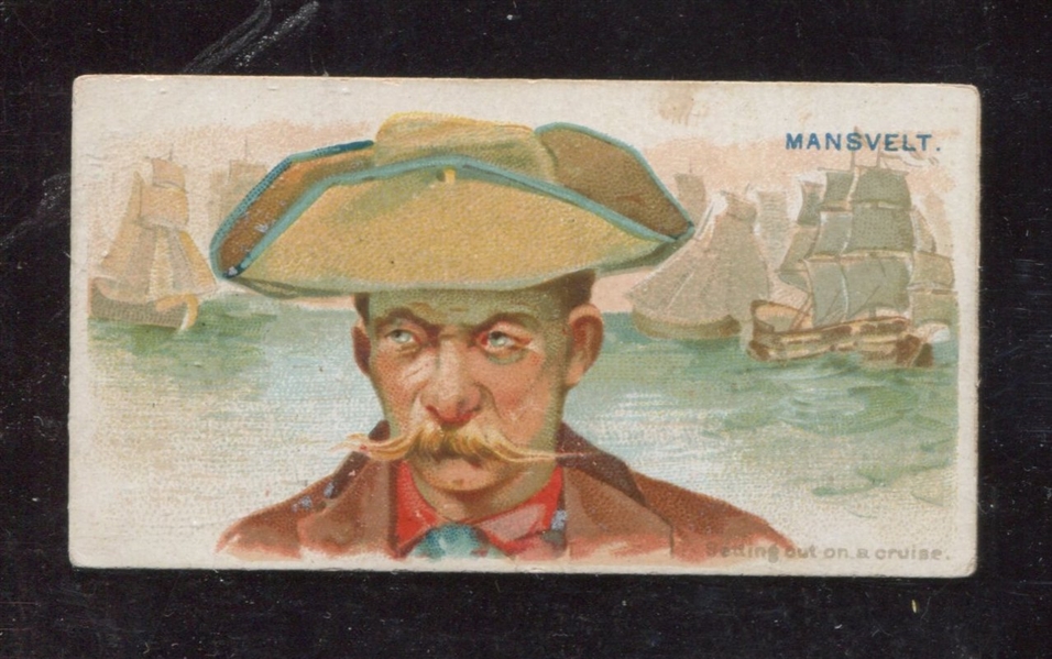 N19 Allen & Ginter Pirates of the Spanish Main Mansvelt