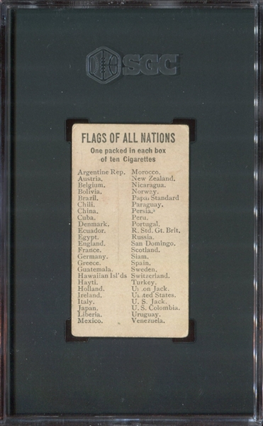 N9 Allen & Ginter Flags of All Nations - United States Jack SGC3