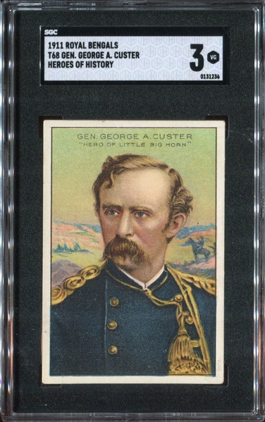 T68 Royal Bengals Heroes of History General George A. Custer SGC3 