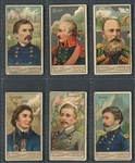 N15 Allen & Ginter Great Generals Lot of (6) Cards