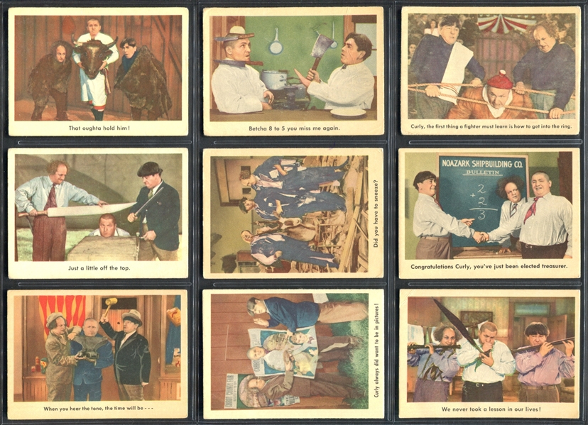 1959 Fleer Three Stooges Complete Set of (96) Cards