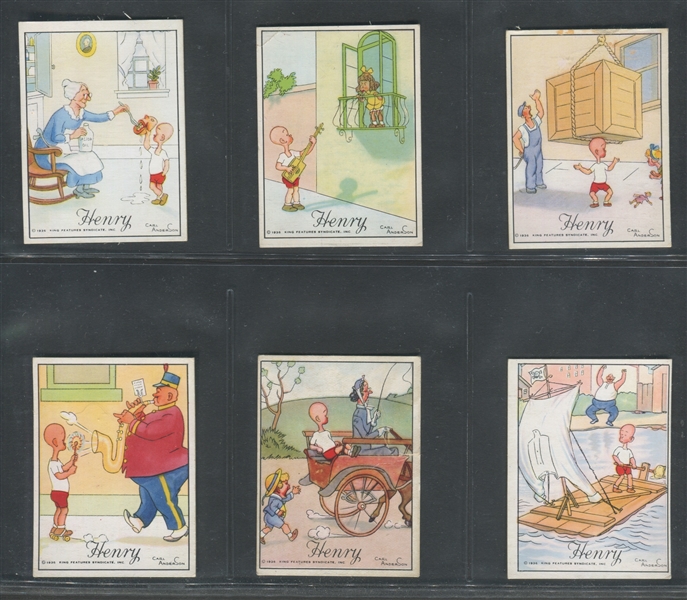 T78 Tareyton Cigarettes Little Henry Lot of (24) Cards