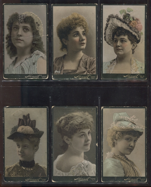 N131 Duke Honest Long Cut Stars of the Stage (3rd Series) Lot of (16) Cards