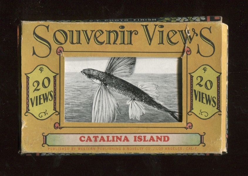 Great Souvenir Views Miniature Views Folder of (20) Catalina Island Images