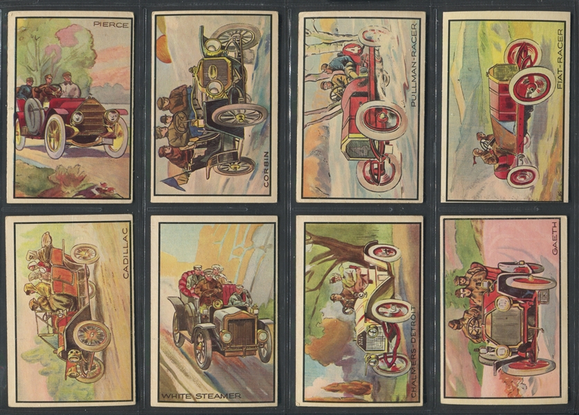 1953 Bowman Antique Autos Lot of (34) Cards
