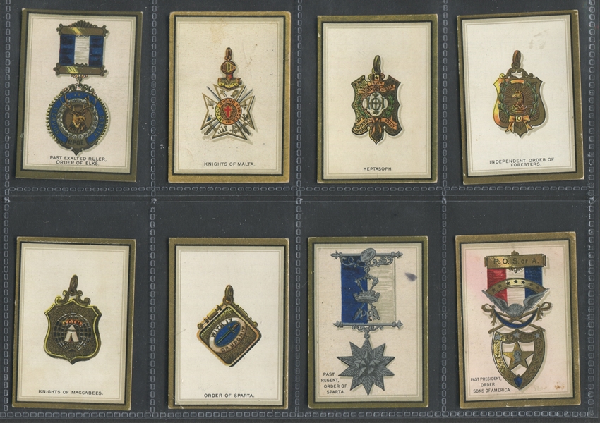 T56 Emblem Series Lot of (44) Cards