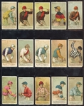 N22 Allen & Ginter Racing Colors Lot of (29) Cards