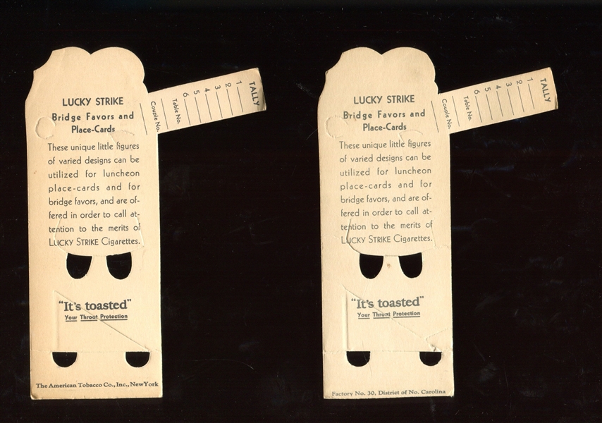 T14 Luckey Strike Bridge Favors - Novelty Designs Lot of (56) Cards