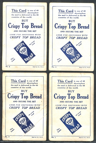 D73 Crispy Top Bread Mail in Foreign Lands Near Complete (46/48) Set