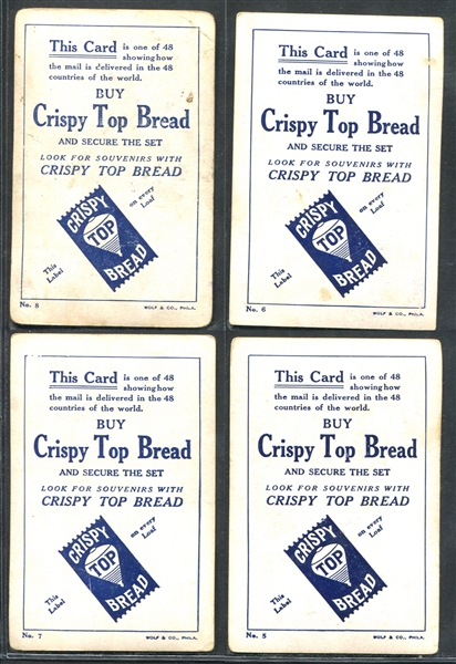 D73 Crispy Top Bread Mail in Foreign Lands Near Complete (46/48) Set