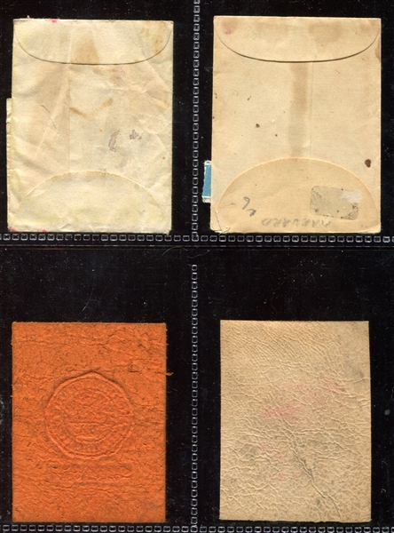 L20 American Tobacco Company Leather College Insignia with Original Envelopes (2)