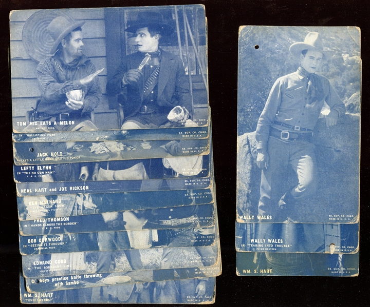 1920's Exhibit Western Series of (42) Exhibit Cards