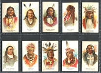 N2 Allen & Ginter American Indians Lot of (10) Different Cards