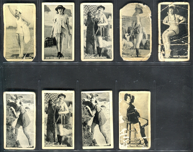 C142 Tobacco Products (Canada) Lot of (39) Mack Sennett Type 2 Cards