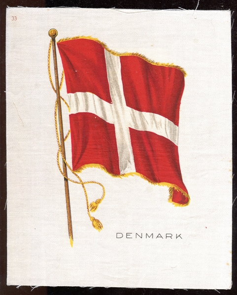 S30-3 Zira (No Brand Shown) Large Flag Silks #33 Denmark