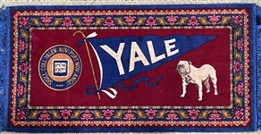 B32C Fatima Cigarettes Extra Large College Blankets "Yale"
