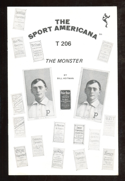 T206 - The Monster By Bill Heitman - Pamphlet on T206 Cards