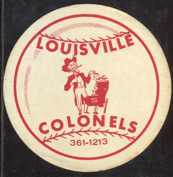 1950's Louisville Colonels Baseball Logo Decal