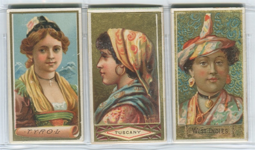 N24 Allen & Ginter Types of Nations Near set (48/50)