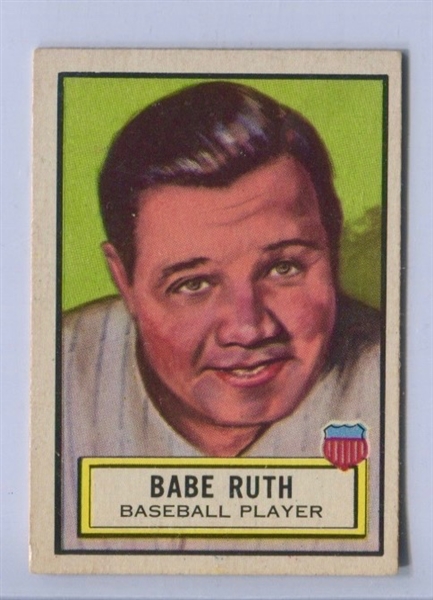 1952 Topps Look N See Babe Ruth #15