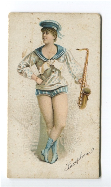 N286 Buchner Musical Instruments Card - Saxophone