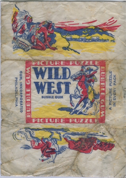 R172 Gum Inc Wild West Wrapper