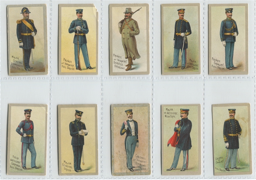 E170 Heide's Candy Military Complete Set of (24) Cards