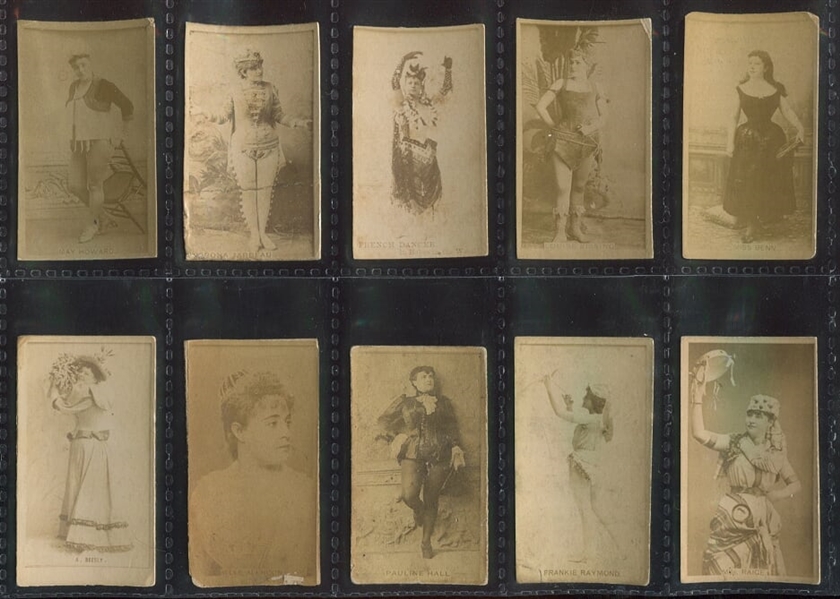 N245 Kinney Sweet Caporal Actress Lot of (100) Cards - Lot 2