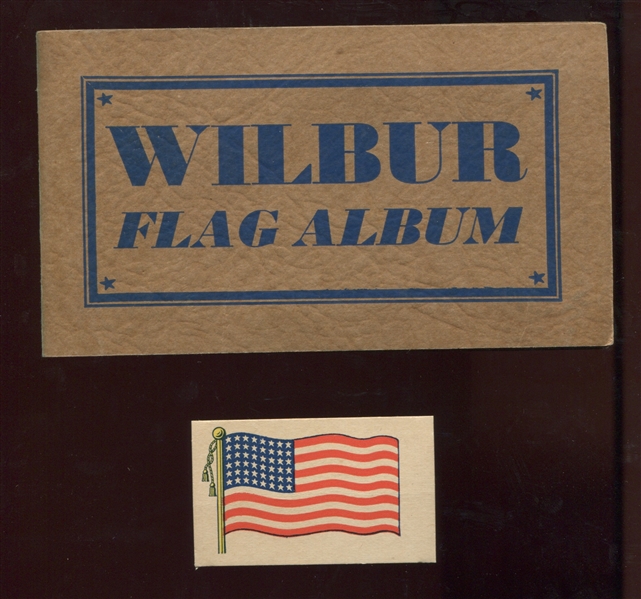 R51 Wilbur Suchard Complete set of (29) with Album and U.S.A. Flag Card