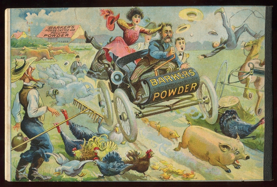 Phenomenal Barker's Powder Advertising Booklet