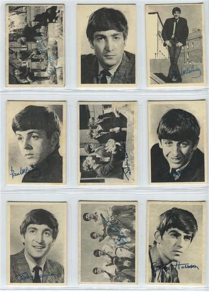 1963 AB&C Beatles Series 1 Complete Set of (60) Cards
