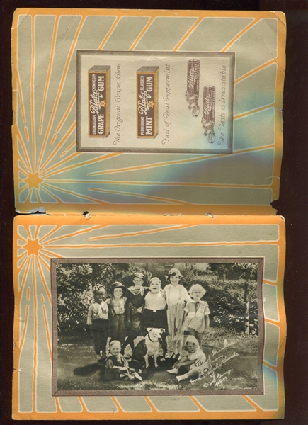 R197 Blatz Gum Screen Stars Complete set (20) in Special Album with Our Gang Card