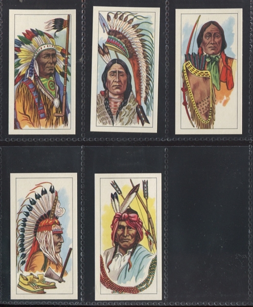 1962 George Payne Tea American Indian Tribes Complete Set of (25)