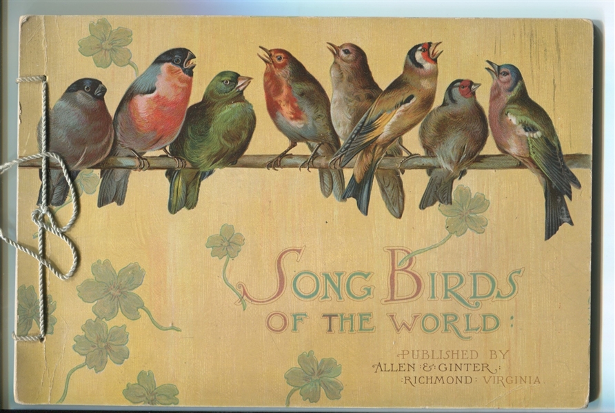 A13 Allen & Ginter Song Birds of the World Album