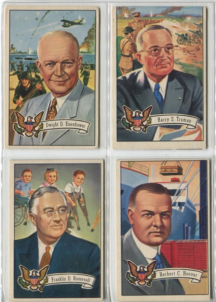 1952 Bowman Presidents Complete Set of (36)