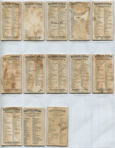 Mixed Lot of Allen & Ginter Cards (27) with Generals
