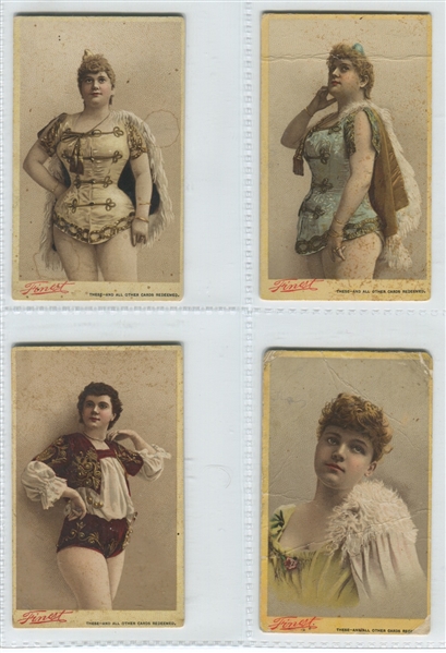 N280 Buchner Tobacco Actresses Lot of (16) Cards