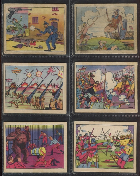 R108 Pulver Pictures Weapons set of (30) Cards