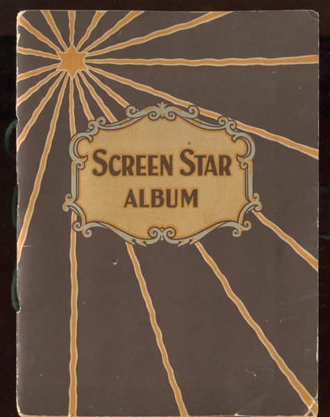 R197 Blatz Gum Screen Stars Complete Set of (20) In Premium Album