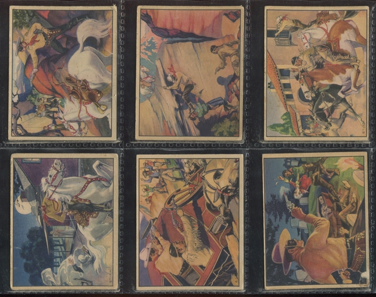 R83 Lone Ranger Complete Set of (48) Cards with High Numbers