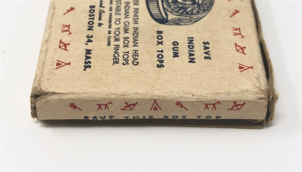 Goudey Indian Gum Individual Five Cent Box