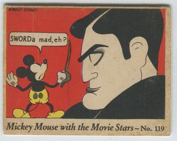 R90 Mickey Mouse and the Movie Stars #119 - Richard Dix