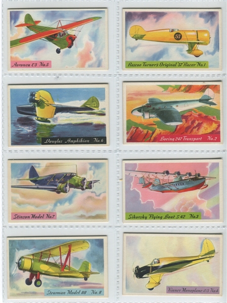 F277-1 Heinz Cereal Airplanes Complete Set of (25)