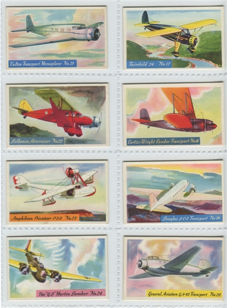 F277-1 Heinz Cereal Airplanes Complete Set of (25)