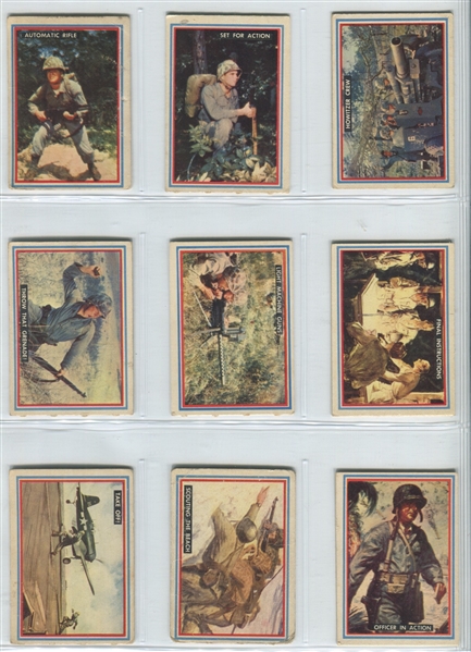 1953 Topps Fighting Marines Complete Set of (96) Cards