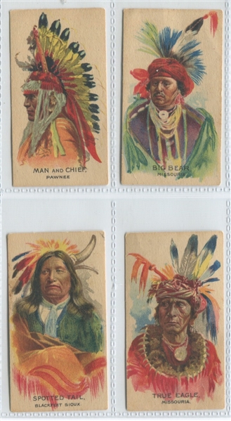 D46 Weber Baking Indian Chiefs Lot of (24) 