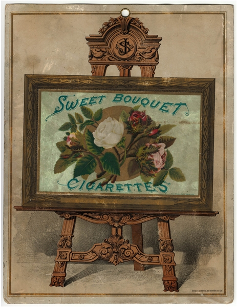 Fantastic Sweet Bouquet Cigarettes Advertising Piece