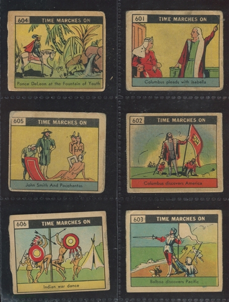 R150 Time Marches on Complete Set of (48) Cards