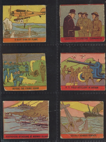 R168 War Scenes Complete Set of (48) Cards