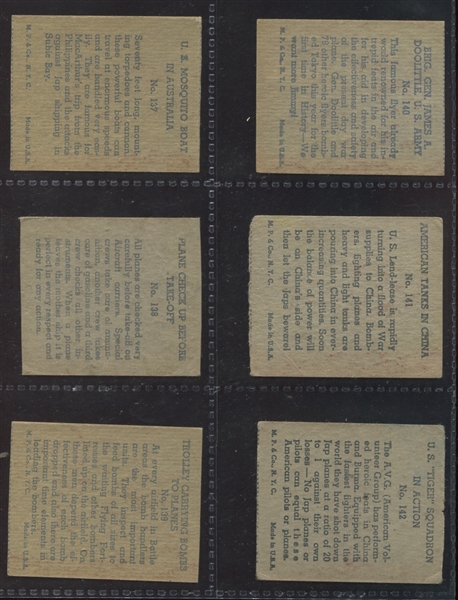 R168 War Scenes Complete Set of (48) Cards